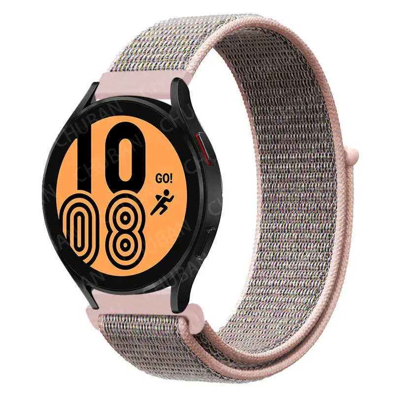 Band Color: Beige, Band Width: 22mm - 20mm/22mm nylon Band