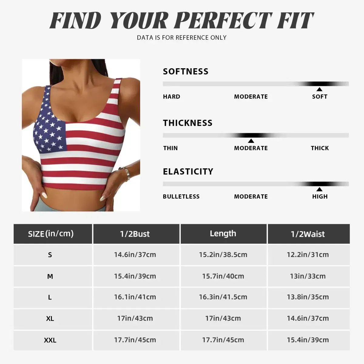 Color: black, Size: XXL - Jnited States Flag Basic Tops Women Samba Sexy V-Neck Yoga Fitness Sports Tops