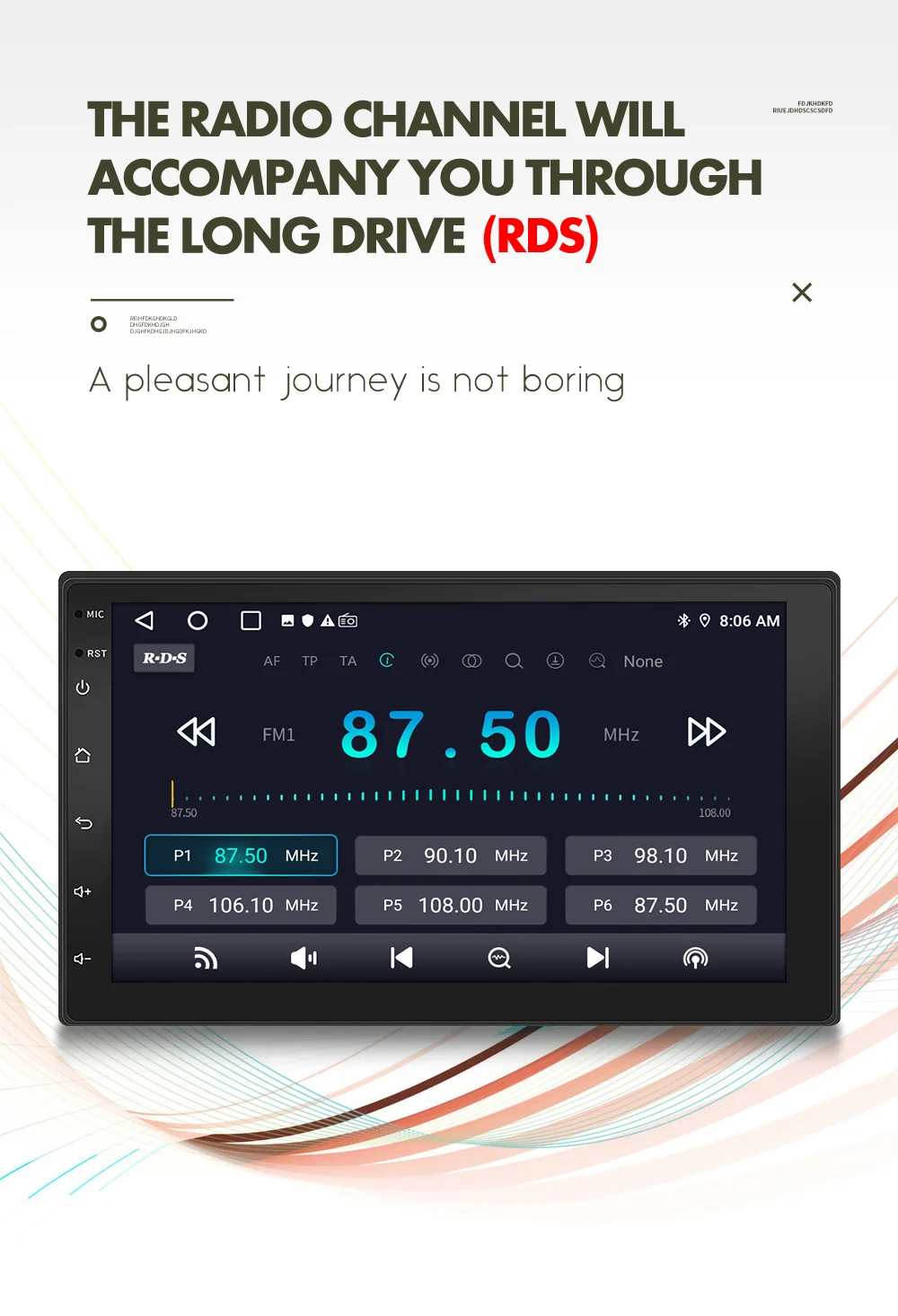 Color: Fuchsia, Ships From: CHINA - ESSGOO Car Radio Wireless Carplay Android Auto 2 Din 7"/9" GPS Navigator MP5 Player Glass Screen Wi-Fi FM BT Car Stereo