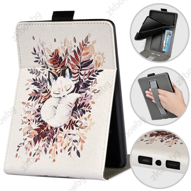 Color: PURPLE, Size: iPad 10th - Cute Smart Case for 6.8' 6'' Kindle Paperwhite Signature 11th Generation Edition 12th 2024 7'' 7th 10th 6th M2L4EK RS23CV Cover