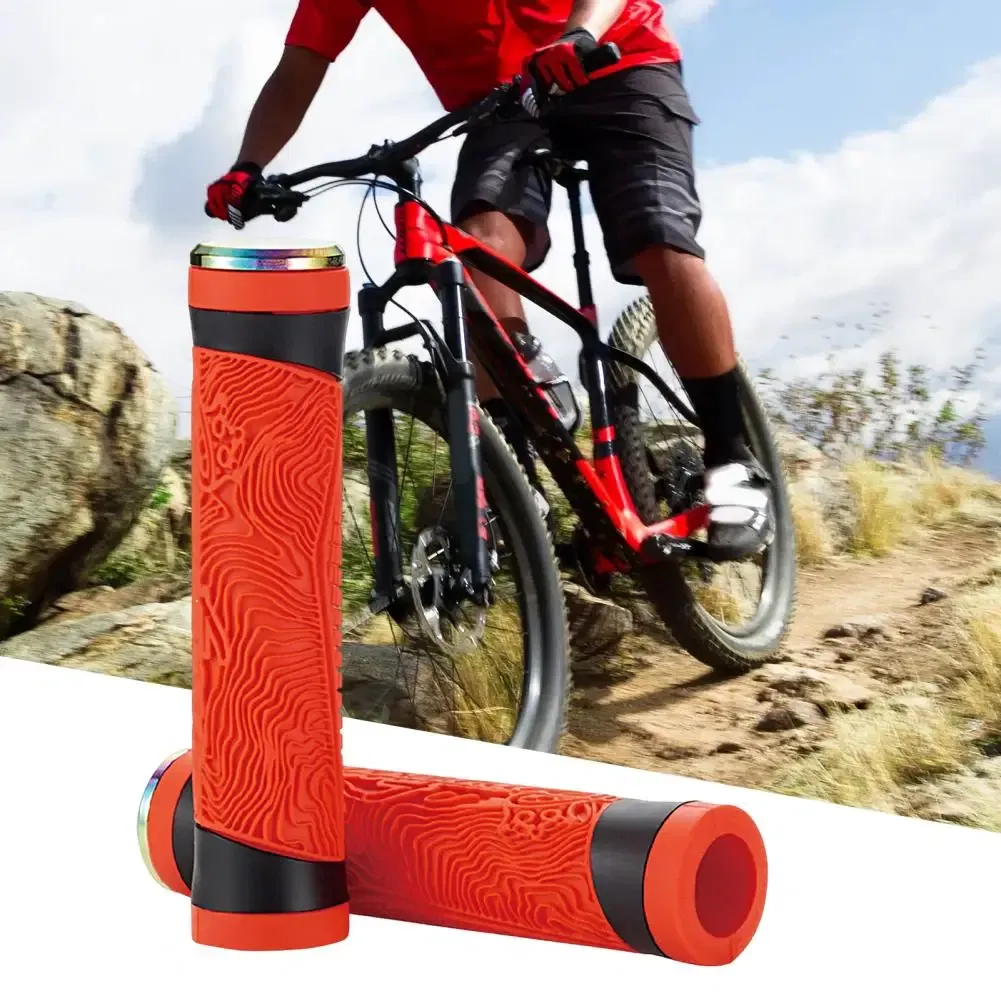 Color: Other, Ships From: CHINA - 1 Pair Durable Ergonomic Design Anti-deformation Bicycle Handlebar Grips Good Flexibility Bike Handle Grips Stoppers