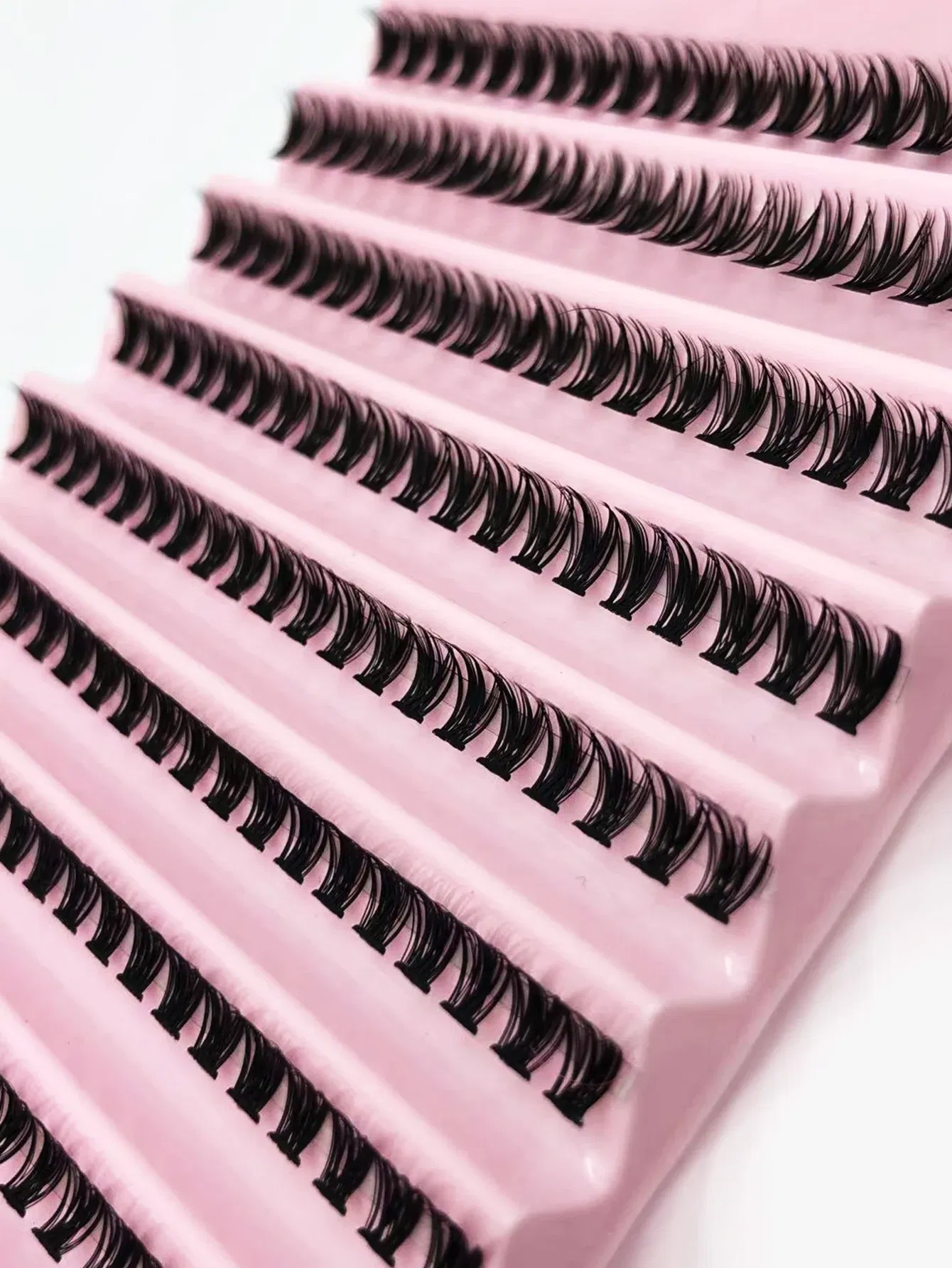 Thickness: 0.07mm, Curl: D, Color: Brushed Slate - DIY Large Capacity Hair, Natural and Thick Style, 30P/40P Can Be Matched at Will