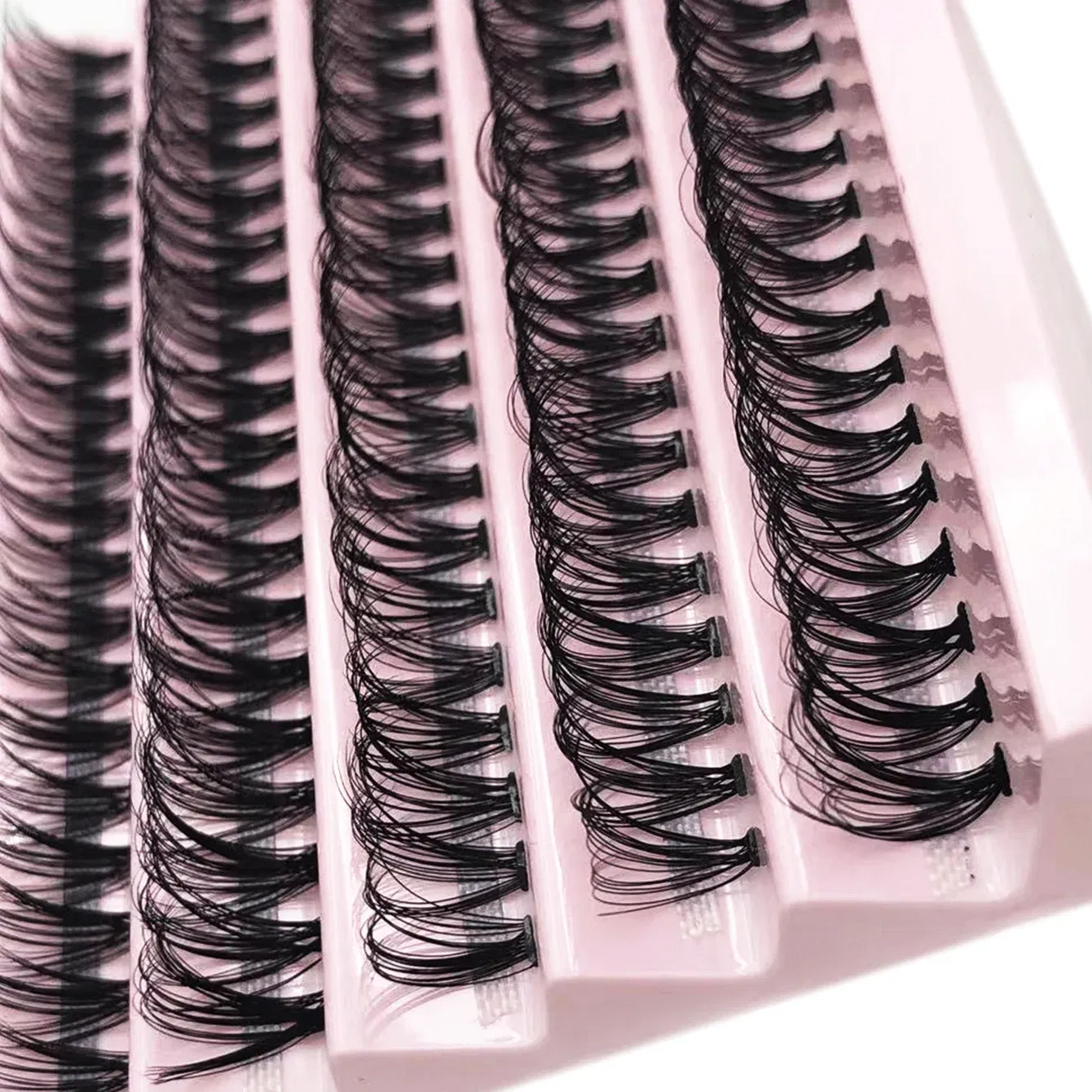 Thickness: 0.07mm, Curl: D, Color: Brushed Slate - DIY Large Capacity Hair, Natural and Thick Style, 30P/40P Can Be Matched at Will