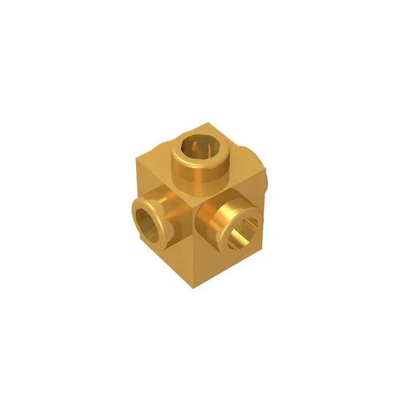 Color: green - Gobricks GDS-650 BRICK 1X1 W. 4 KNOBS compatible with lego 4733 children's DIY Educational Building Blocks Technical