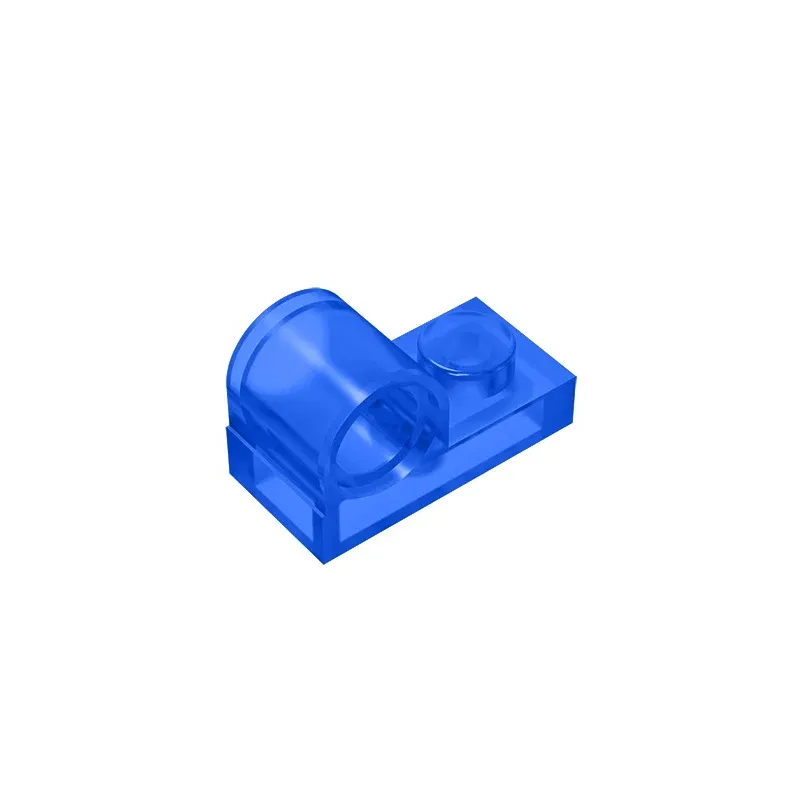 Color: DARK GRAY - Gobricks GDS-811 Plate, Modified 1 x 2 with Pin Hole on Top compatible with lego 11458 pieces of children's toys