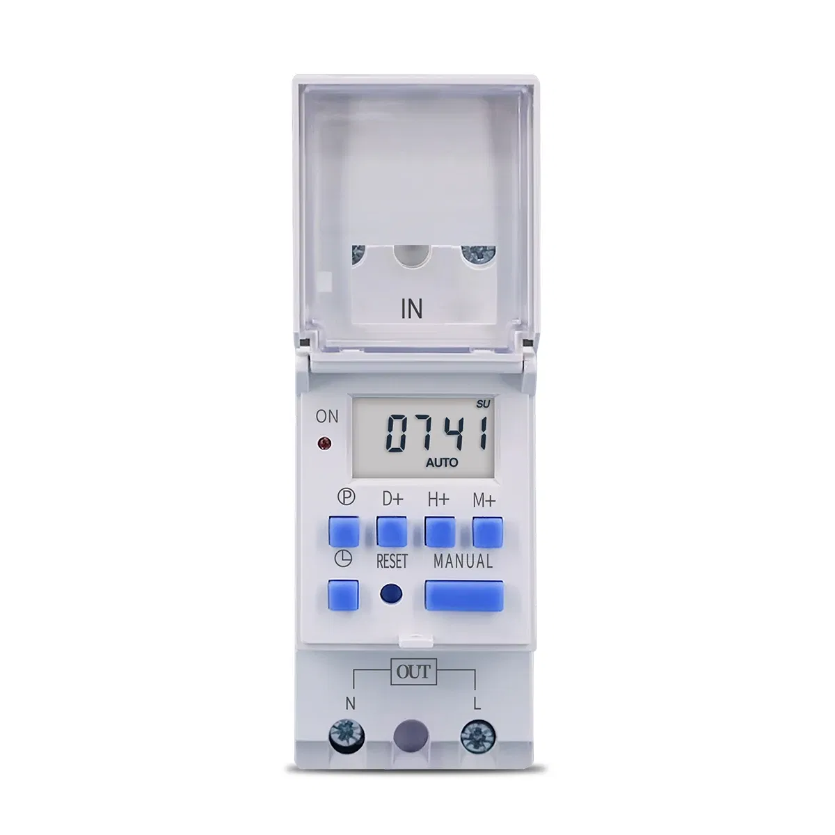 Size: S, Current Range: Current Range 1 - New type Din Rail 2 wire Weekly 7 Days Programmable Digital TIME SWITCH Relay Timer Control AC 220V 230V 12V 24V 48V 16A
