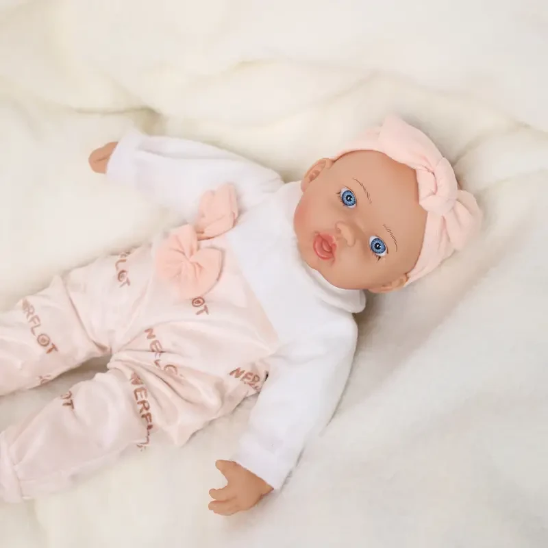 40.64 cm High Quality Hand Painted Reborn Toddler Doll with Soft Cloth Body And Rooted Hair - Perfect for Halloween, Thanksgiving, Christmas, Or Easter - Suitable for Ages 3-6