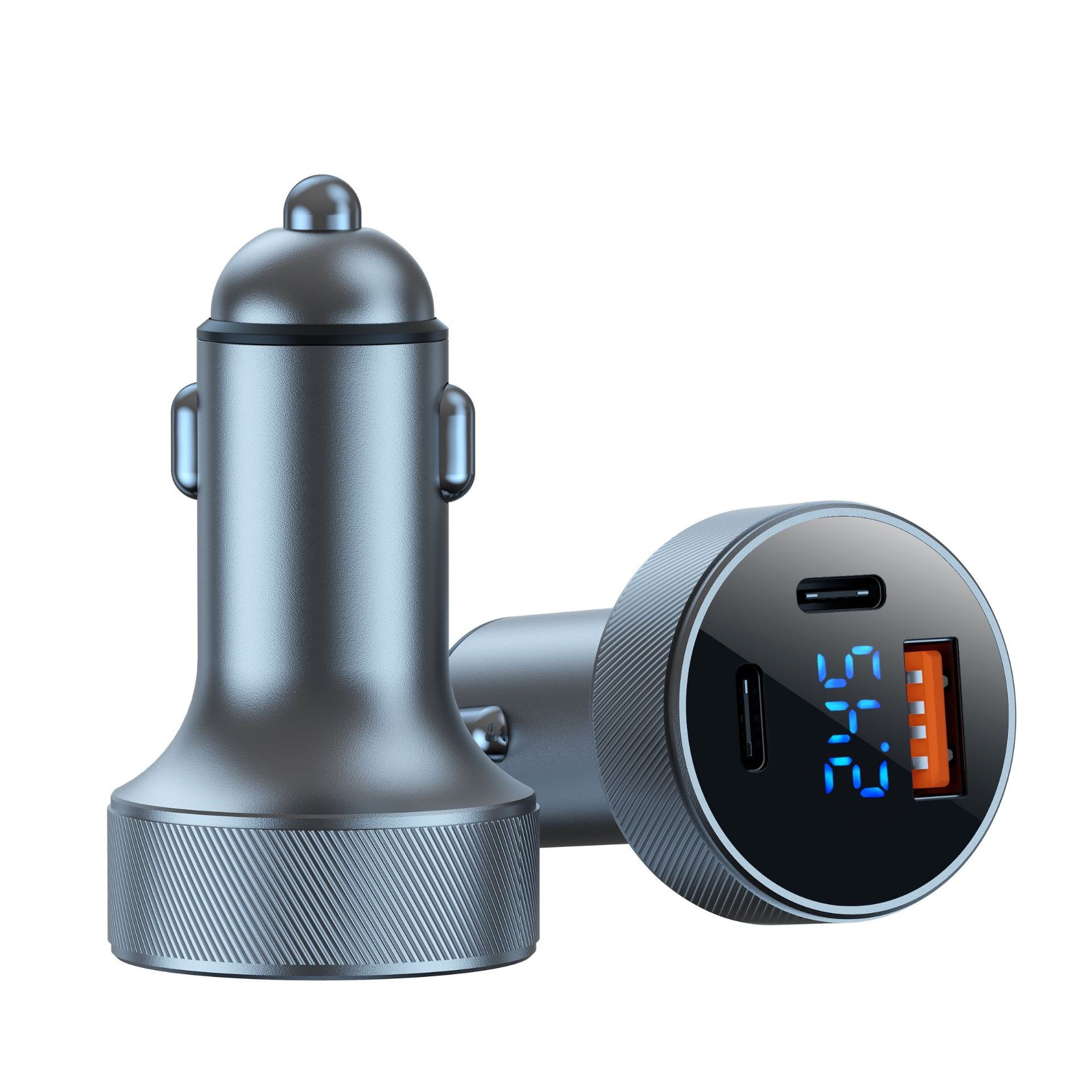 Multifunction Car Charger 54W Digital Display