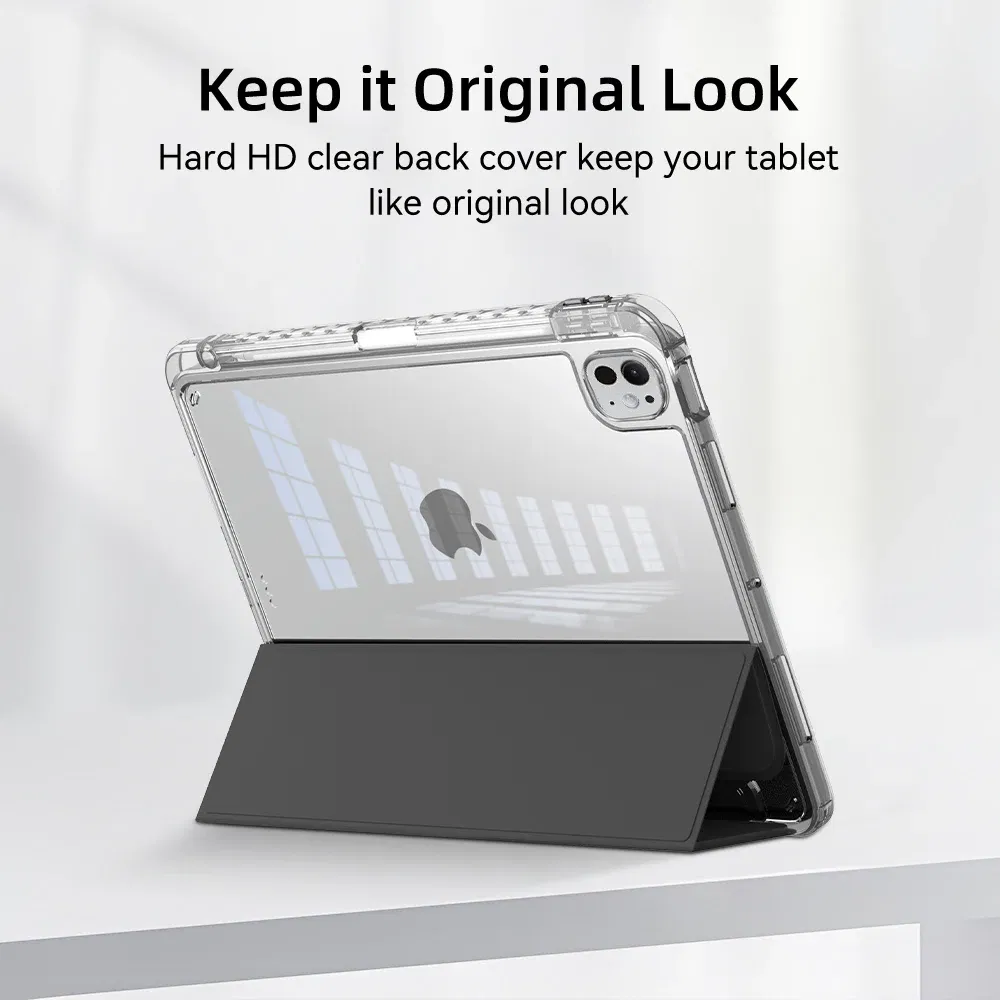 Color: other, Size: FOURTEEN - For iPad Air 5 Case 2024 Air 6 11 iPad Pro 11 12.9 13 10 Gen 10.2 9th 8th 7th 9.7 6th 5th Mini 7 6 Smart case with pen Holder