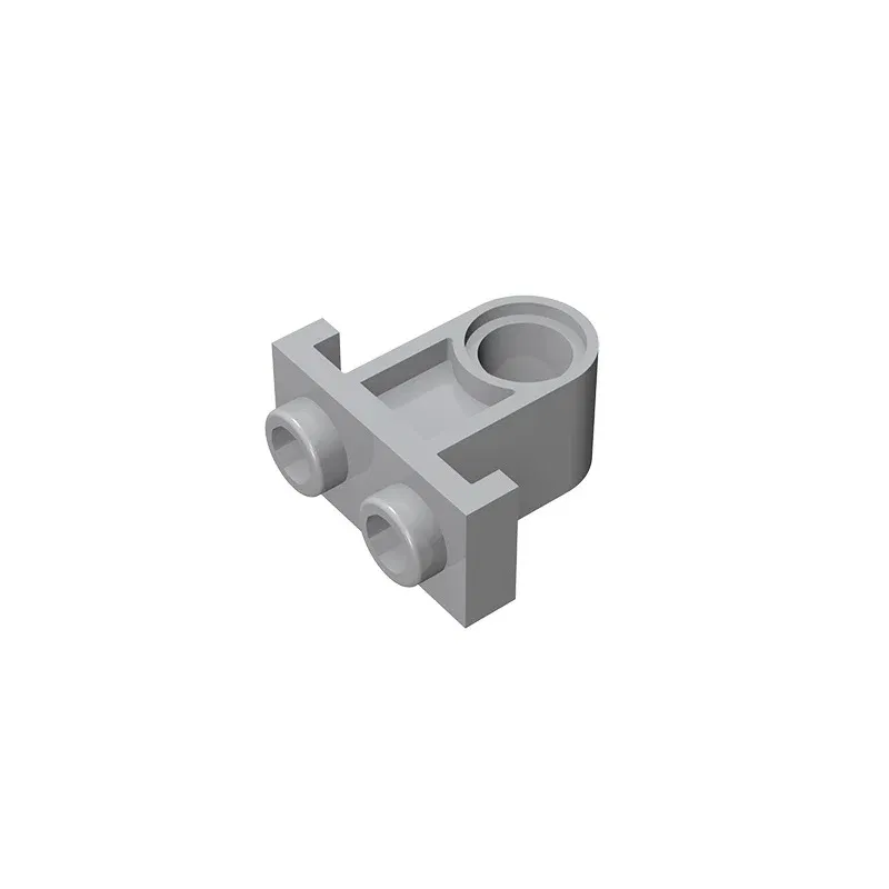 Color: Red - Gobricks GDS-938 Technical, Pin Connector Plate with One Hole compatible with lego 32529 DIY Educational Building Blocks Tech