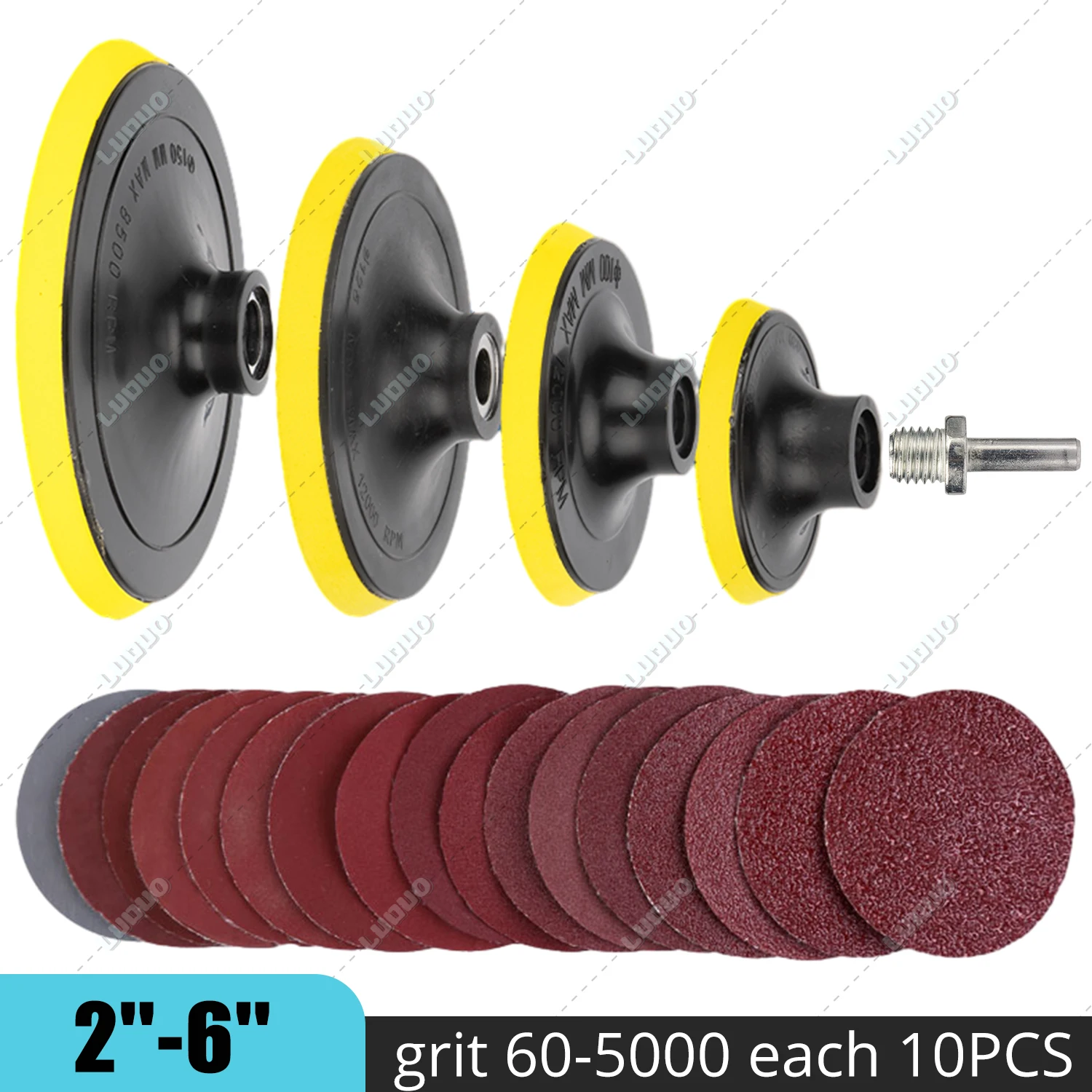 Color: Silver, Ships From: CHINA, Model: 10000 - 2 3 4 5 6 Inch Round Sandpaper Disk Hook & Loop Sanding Disc Sanding Paper Sheet For Wood Steel Jewelry Car Detailing Polishing