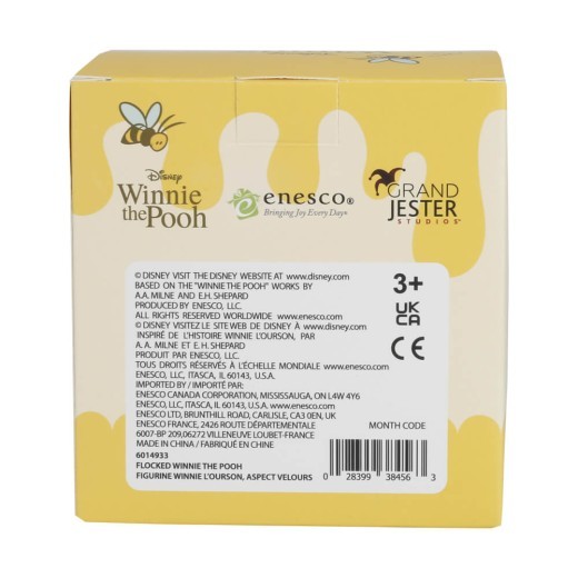 Disney Winnie The Pooh Flocked Figurine