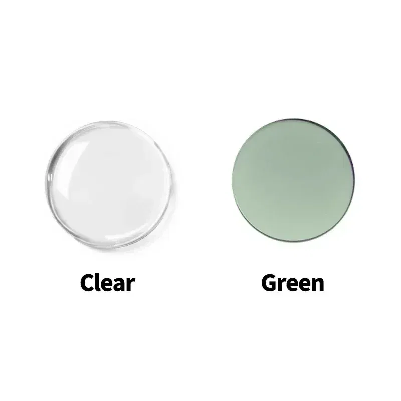 Lenses Color: green, Lens Index: 1.67 - Aspheric Prescription Progressive Photochromic Lenses multifunctional Indoor Outdoor Chameleon Gray Brown Astigmatism