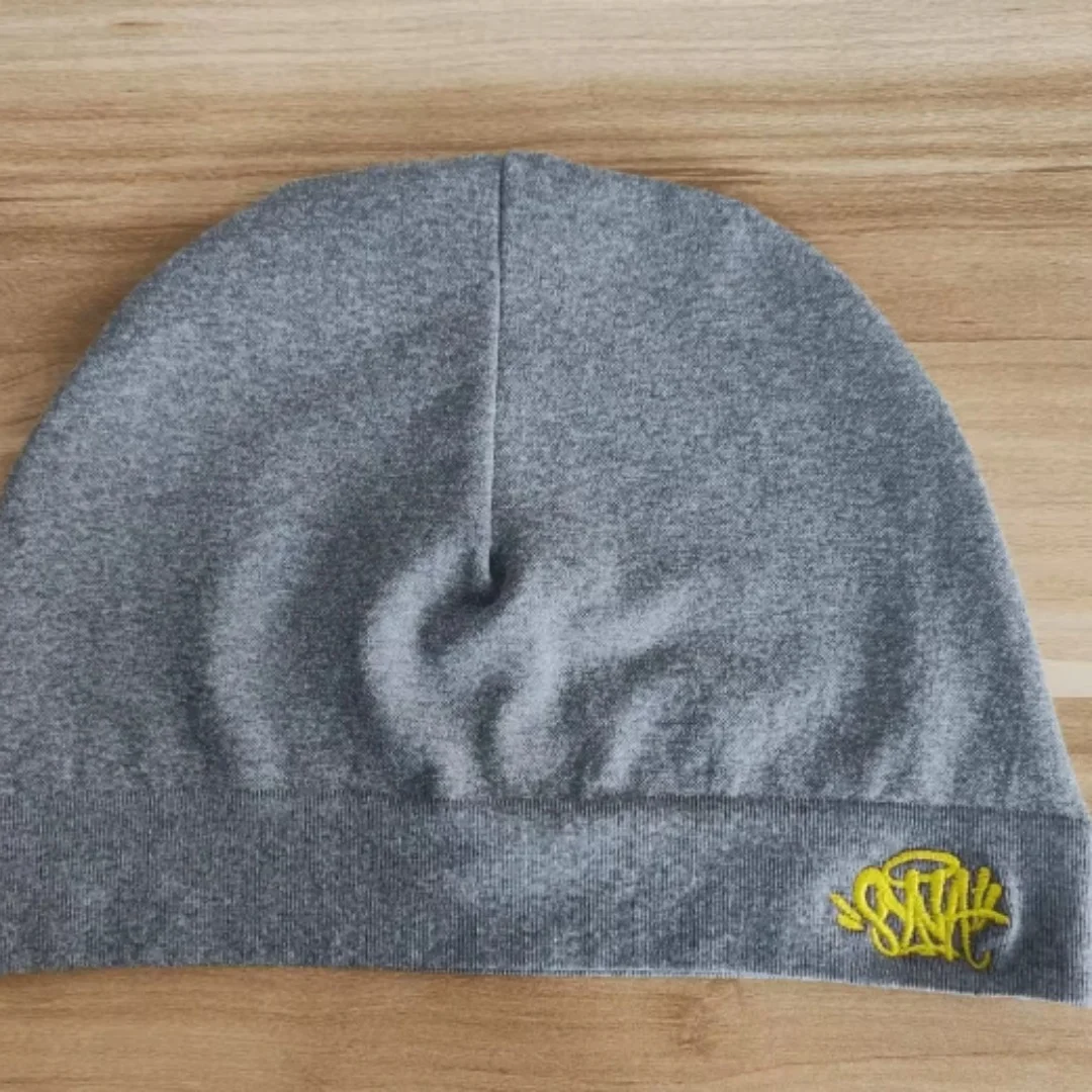 Color: Red - SynaWorld Skull Beanie 2024 New Knitting Syna Beanie Hat Men Women Paragraph Quality Cap Y2k Warm Beanies Syna Running Cap