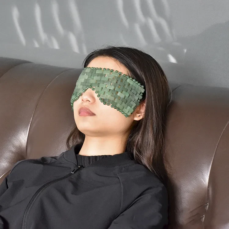 Rose Quartz Eye Mask Massager