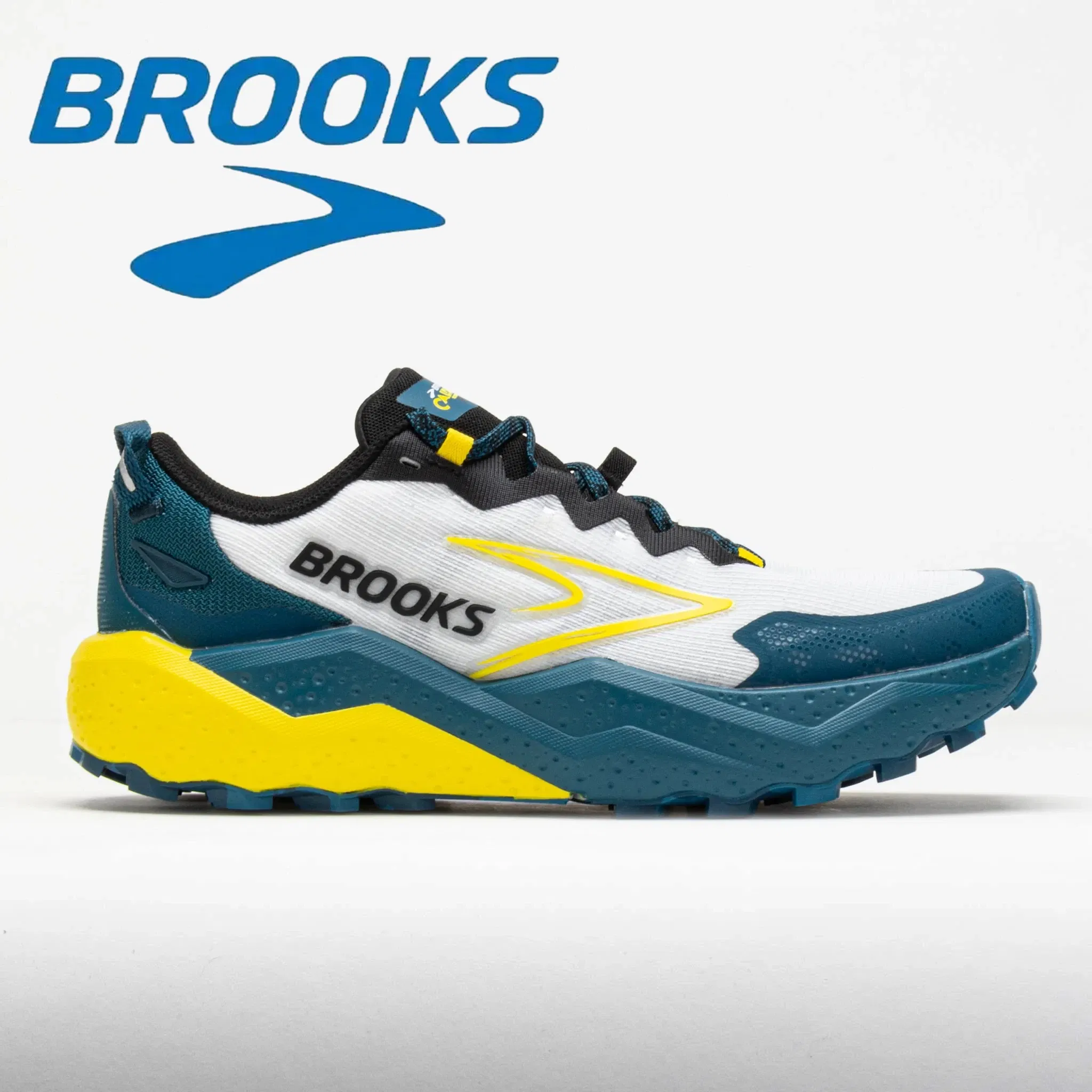 Color: Beige, Shoe Size: 40.5 - Brooks Men?™s Casual Sneakers Caldera 8 Ultra Trail Running Shoes Breathable Cushioned Long-term Training Sports Jogging Shoes