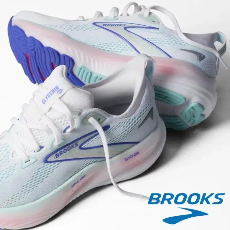 Color: black, Shoe Size: 43 - Original Brooks Men?™s & Women?™s Glycerin 22 Neutral Marathon Professional Running & Walking Shoe Casual Sneakers