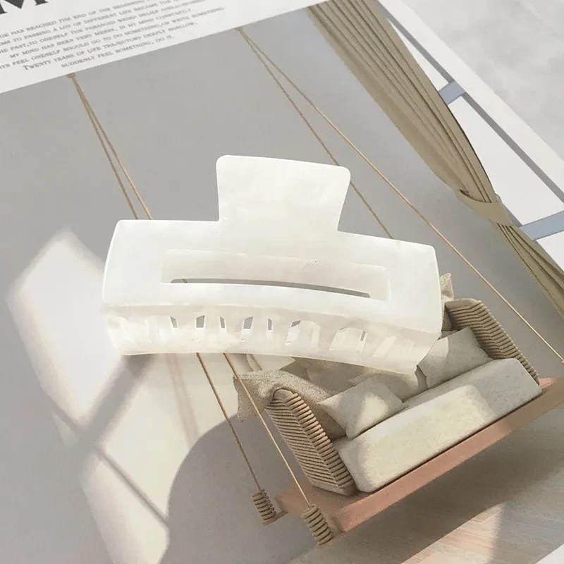 Acrylic Hair Clip Texture Hair