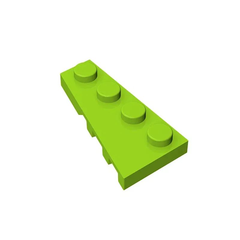Color: black - BZB MOC 41770 2x4 Wedge Board (Left) High-tech Creative Technical Building Block Model Kids DIY Toy Brick Parts Best Gifts