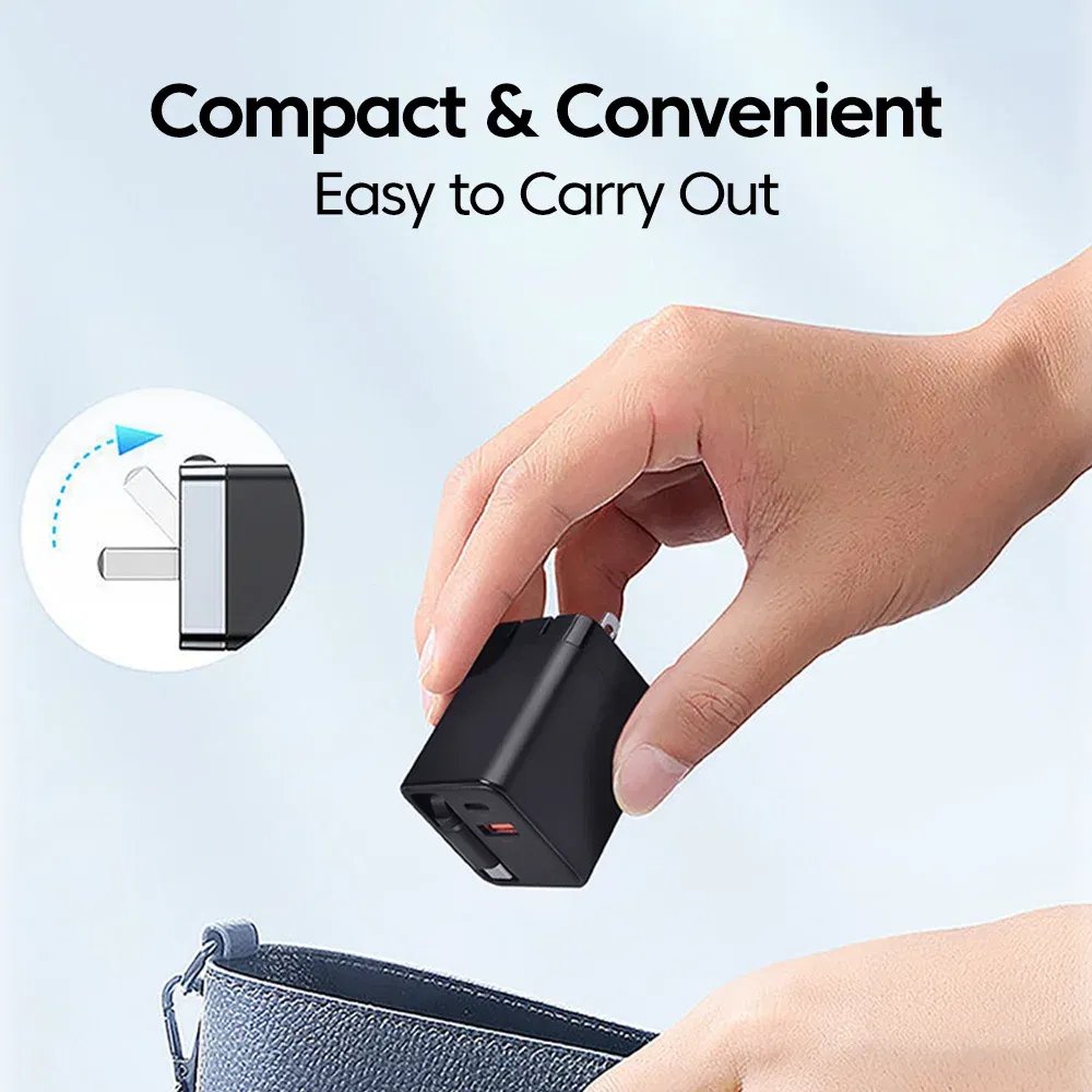 Plug Type: KR - 120W Super Fast Charge Type C USB Phone Charger With Telescopic Retractable USB C Cable For Iphone 16 15 Samsung Laptop
