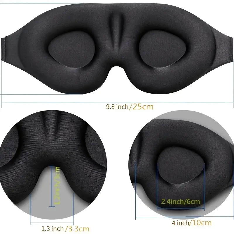3D comfy Sleep Mask for Men & Women -