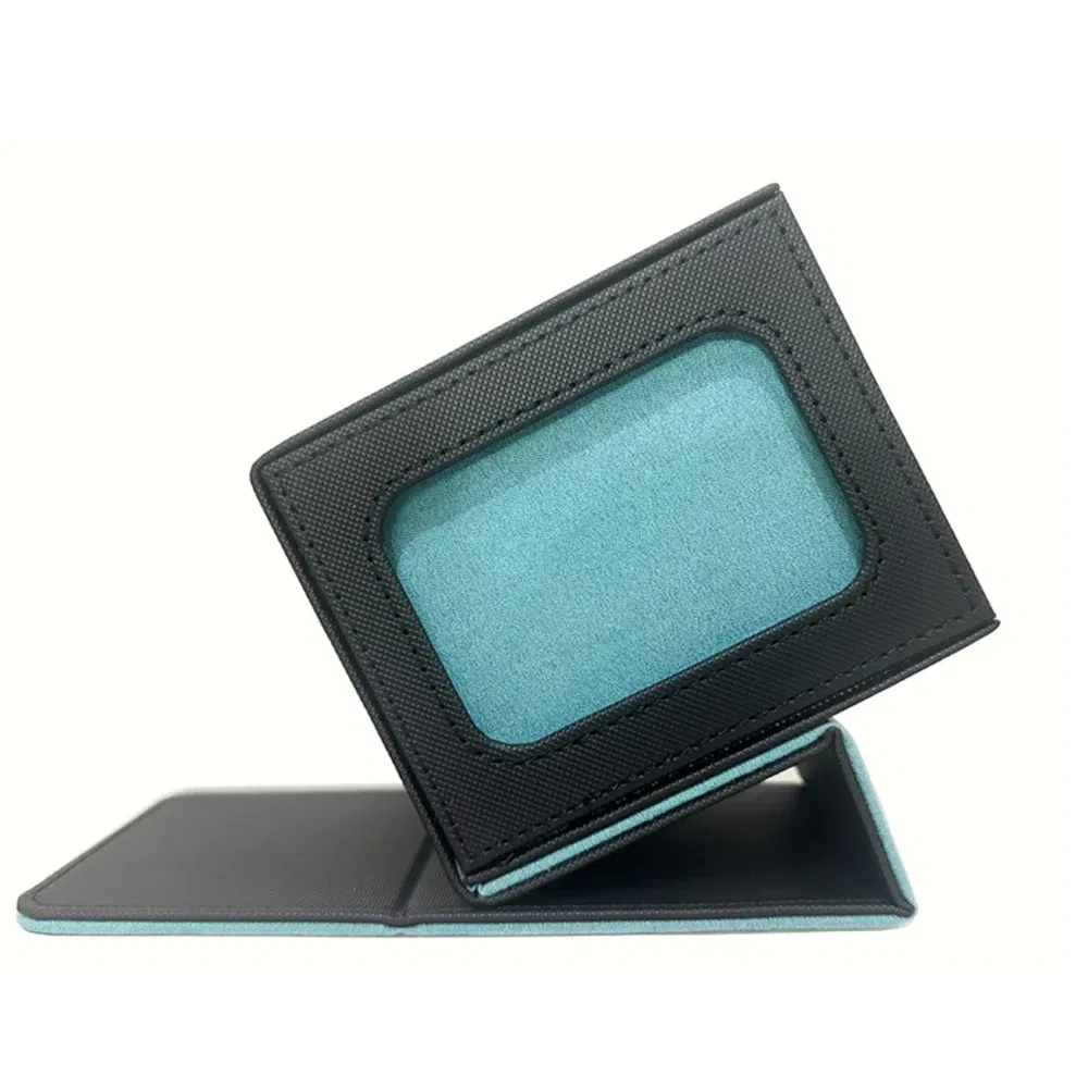 Color: SKY BLUE - New 100+ card storage box TCG MTG board game commander card carrying organizer box trading 3 "X4" regular storage box baseball
