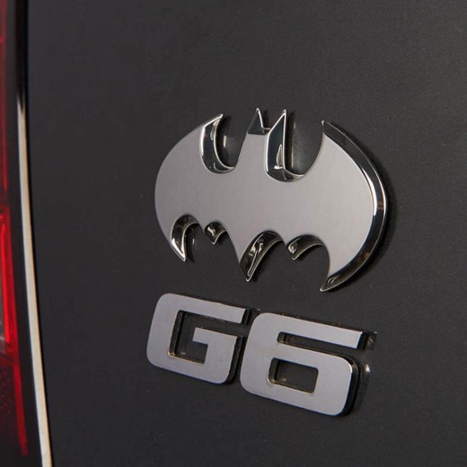 Fan Emblems DC Batman 3D Batwing Decal (Chrome)