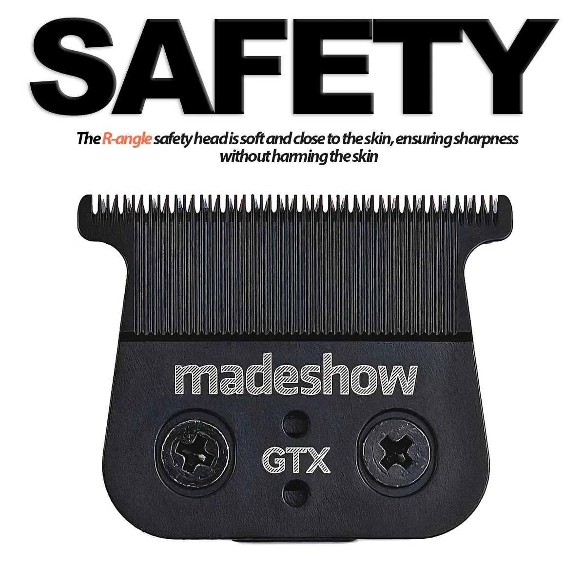 Color: Pink - Madeshow KULILANG M5F M10 R66 R77F Original Ultra Thin Fade Blade Hair Clipper Wedge Cutter Head Trimmer Replacement Accessory