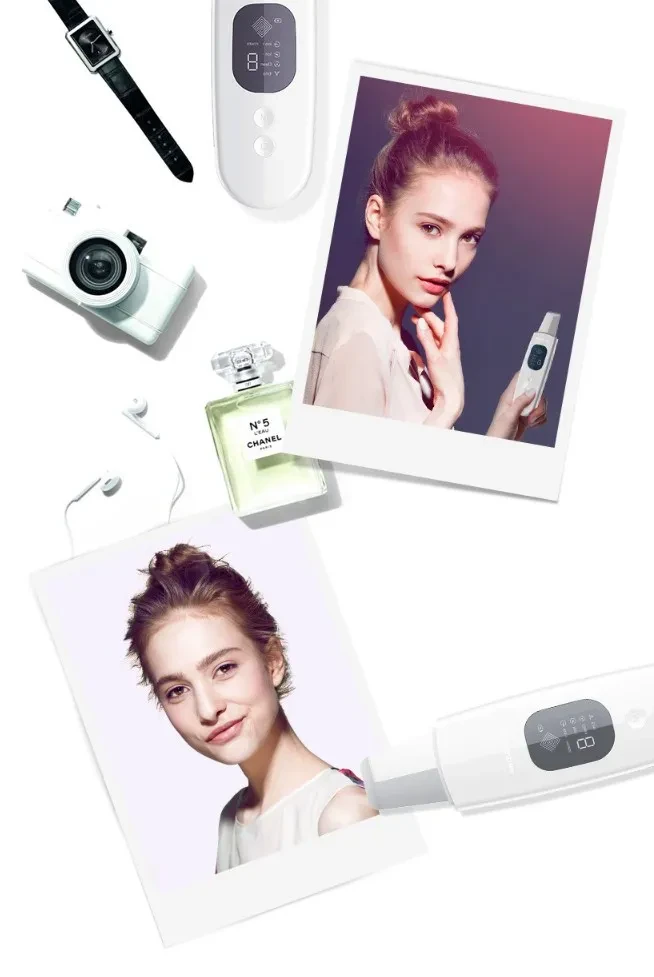 Ultrasonic Face Cleaner Face Shovel Skin Machine Wash Face