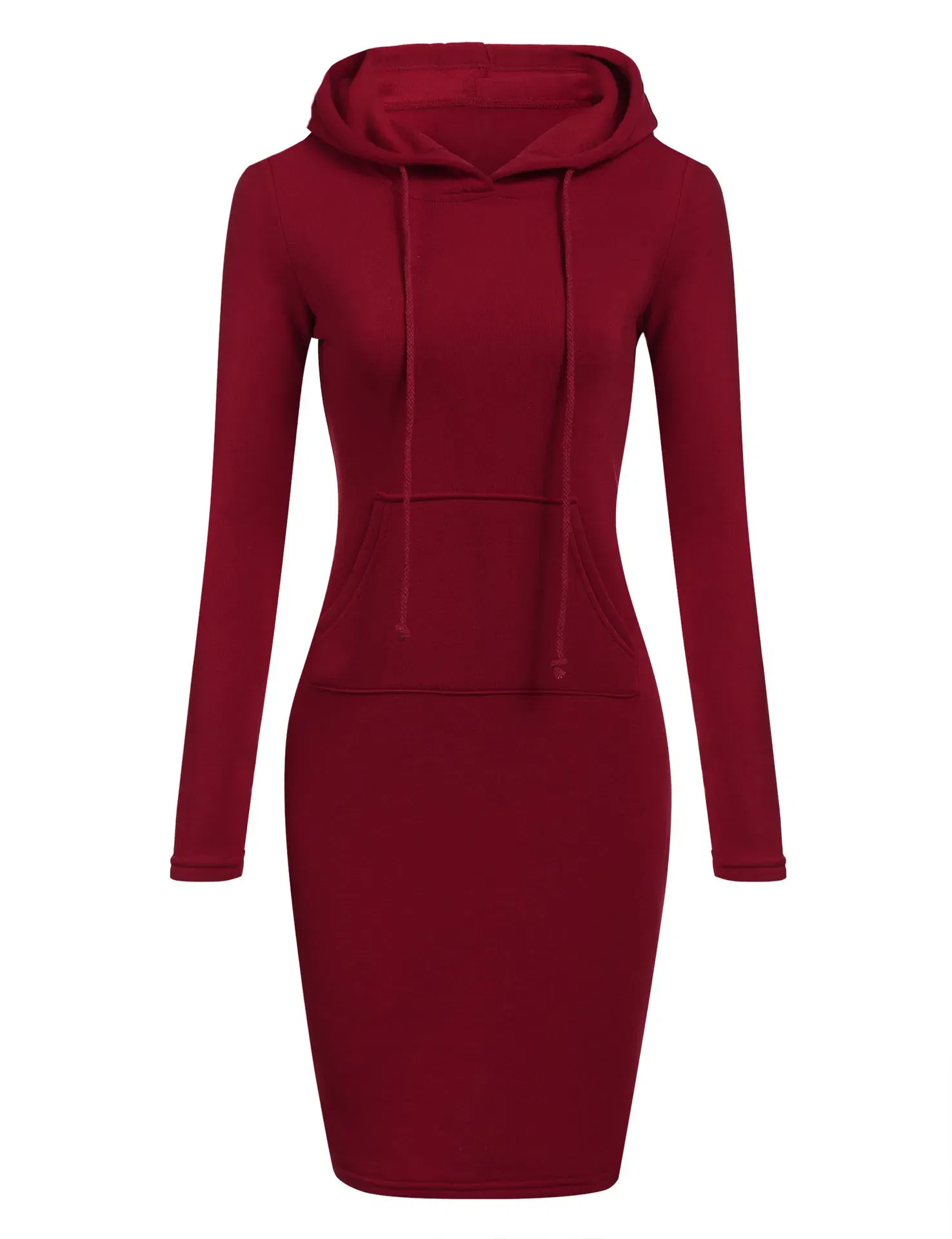 Color: Gold, Size: S - Ladies Dress Autumn Women Hooded Dresses Hoodies Women Sweatshirts Women Hoodies Dress Tops Ladies Clothing