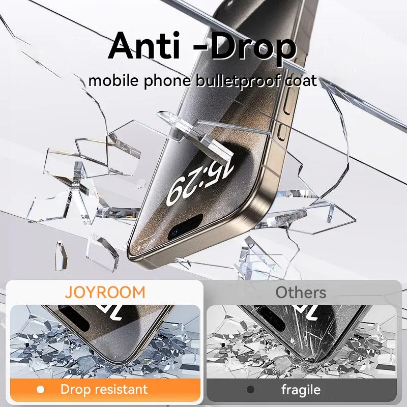 Bundle: Bundle9, Material: High Definition - Joyroom 1/2/3pcs 9D Screen Protector Tempered Glass for iPhone 16 15 14 13 12 11 Pro Max Protective Glass for iPhone 15 Pro Max