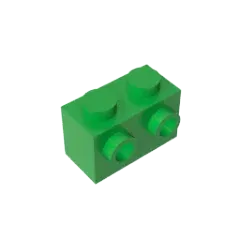 Color: Light  Blue - MOC PARTS DIY GDS-634 BRICK 1X2 W. 2 KNOBS compatible with lego 11211 children's toys Assembles Building Blocks Technical