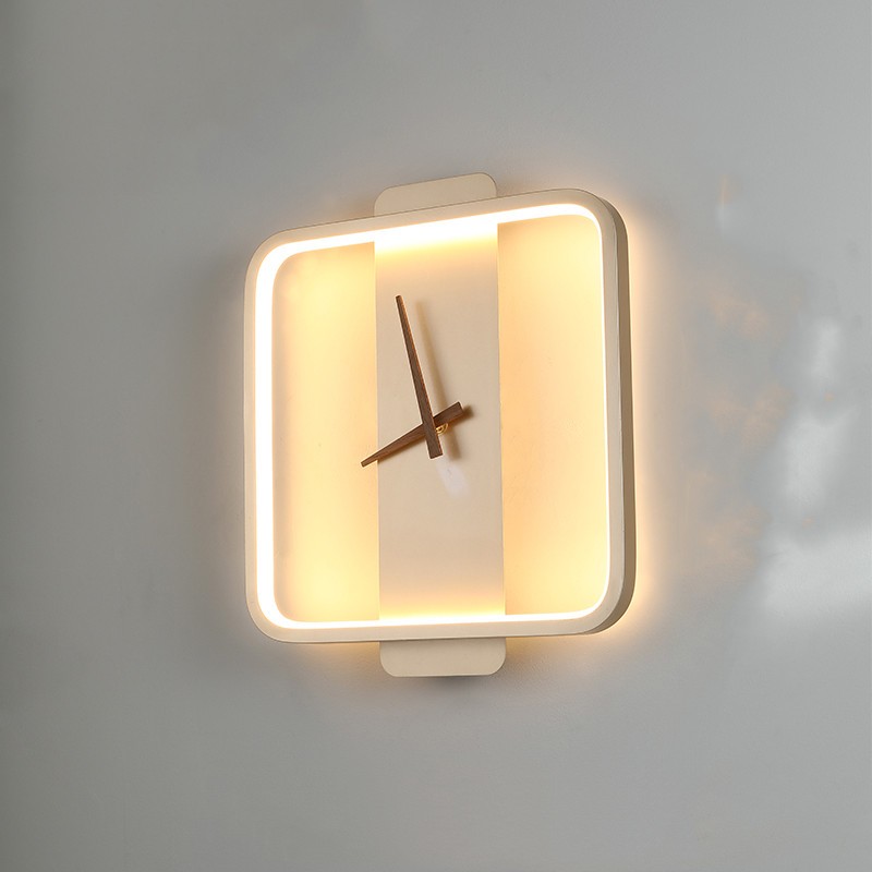 Nordic Timepiece Wall Lamp