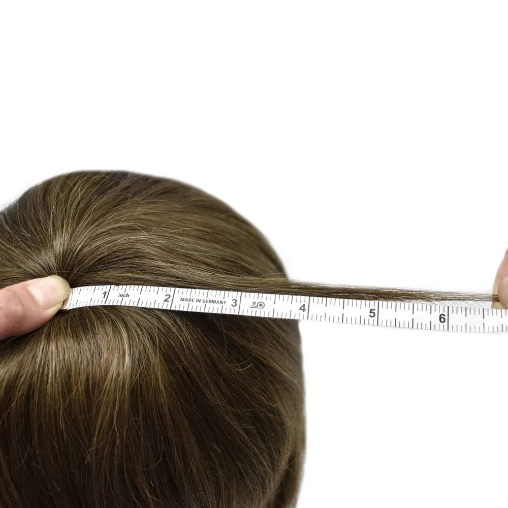Toupee Color: 1B80#, Toupee Density: 100%, Length: 6 inches, Ships From: CHINA, Toupee Size: 8x10 - Men Toupee Hair Systems Ultra Thin Skin 0.06MM V-LOOP Capillary Prosthesis Invisible Hairline Real Human HairPieces Hair Units