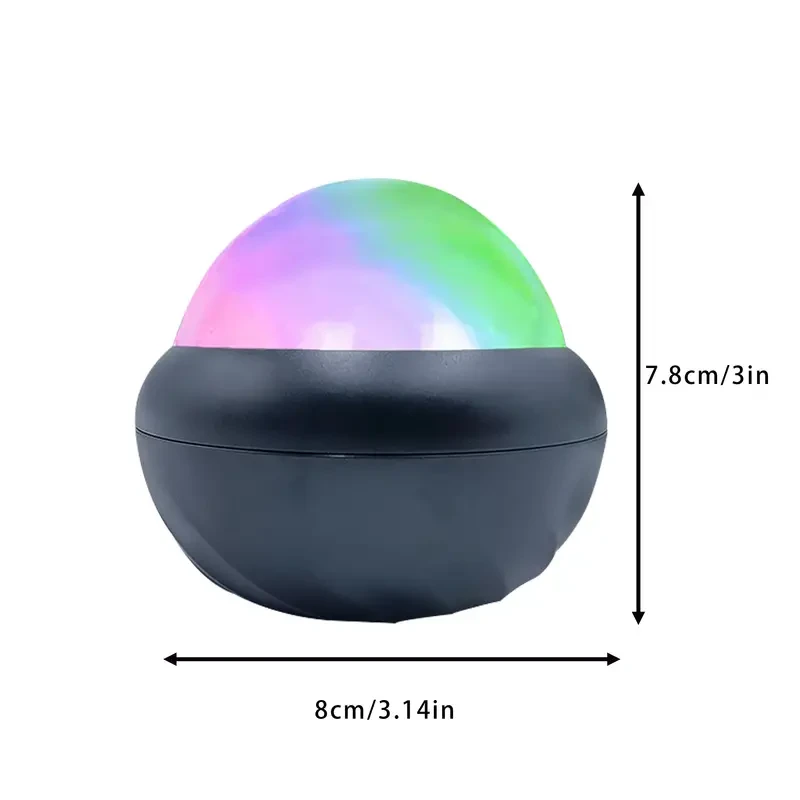 Dreamy Starry Sky Projector - 360 Panoramic View, Multi-Color LED Light with Remote