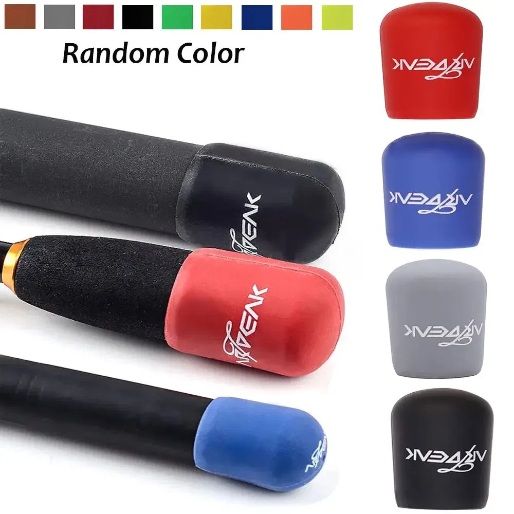 Color: WHITE - Rod Protective Case Fishing Rod Handle Cover Rod Bottom Protector Fishing Rod Handle Protective Case Fishing Rod Fixed Ring
