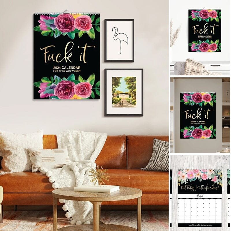 GiftTree NZ Calendars Sale Ends This Week  2025: Fuck It or Fuck Me' Calendar for Tired-Ass Women