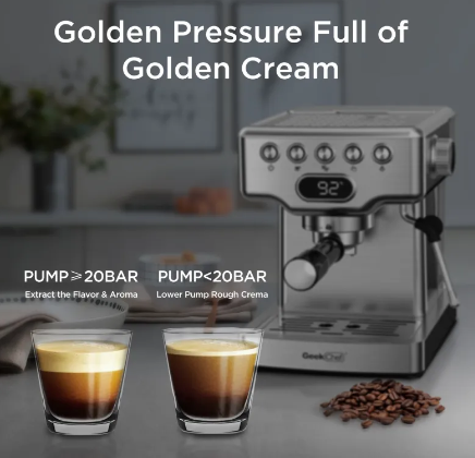 Geek Chef Espresso Machine