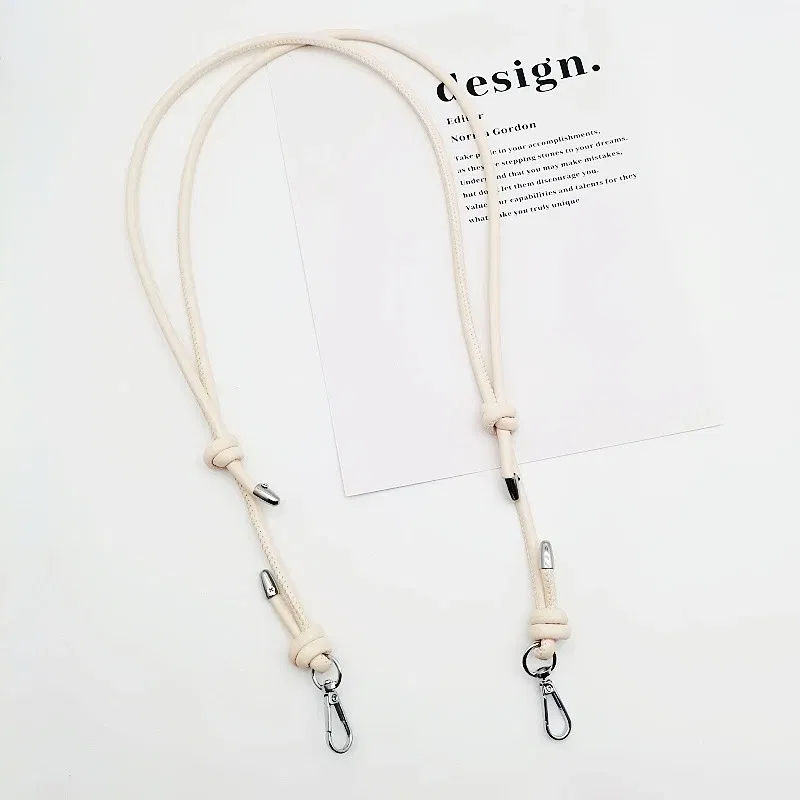 Color: Hot Pink - Long Leather Shoulder Strap Crossbody Bag Adjustable Replacement Belt Handbag Strap Accessories DIY Bag Belt For Handbags