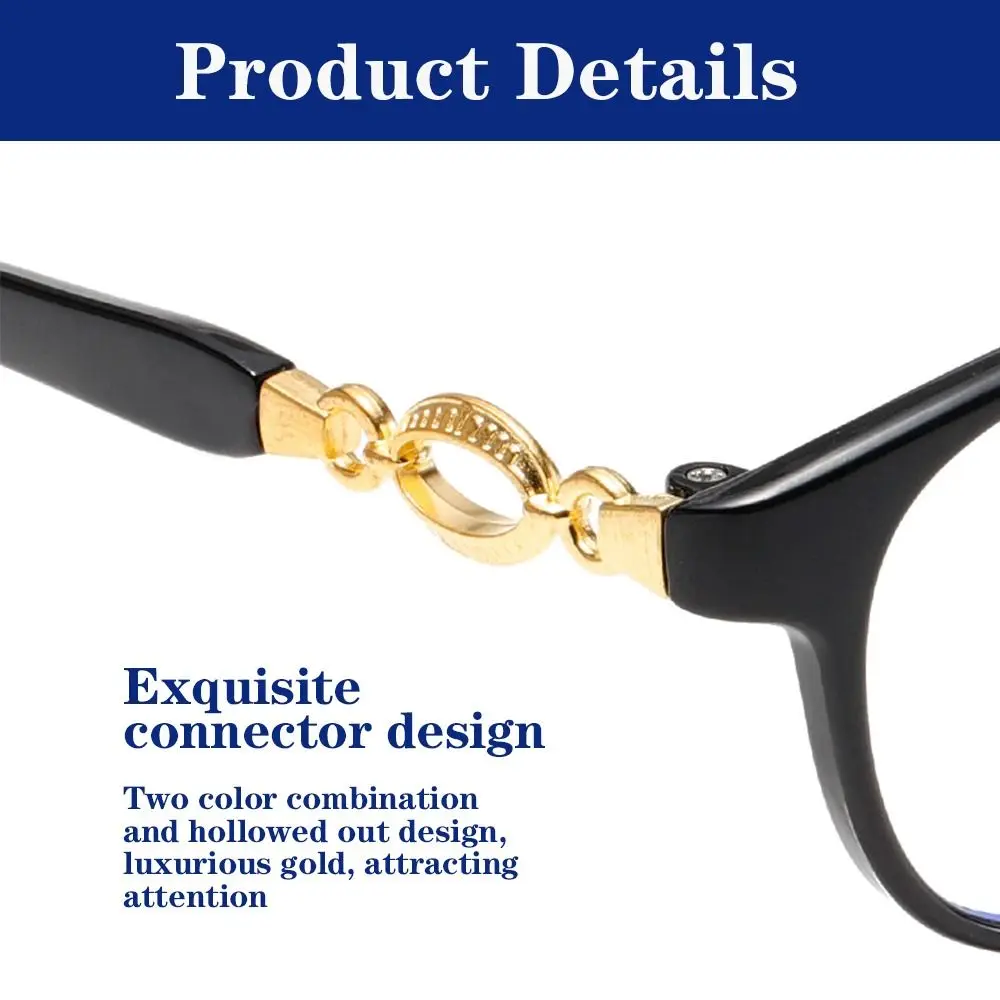 Frame Color: Pinkish Grey, Eye Prescription: +100 - FG New 3 in 1 Progressive Multifocal Reading Glasses Women Anti-blue Eyeglasses Easy To Look Far and Near +1.0 To +4.0