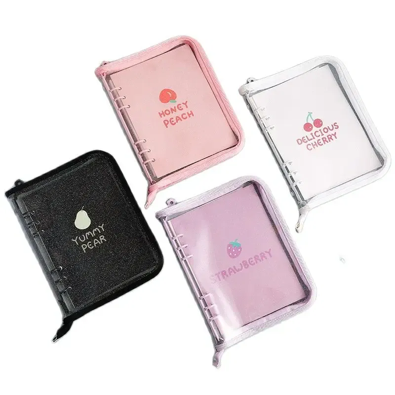 Color: WHITE, Size: A5 - New Arrival 2023 Cute A5/A6 My Journal Agenda Notebook & DIY Photocard Binder Organizer Gift Book School Stationery