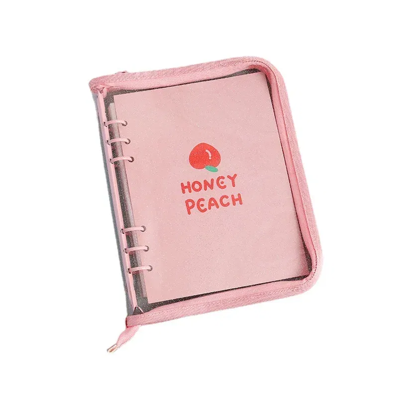 Color: WHITE, Size: A5 - New Arrival 2023 Cute A5/A6 My Journal Agenda Notebook & DIY Photocard Binder Organizer Gift Book School Stationery