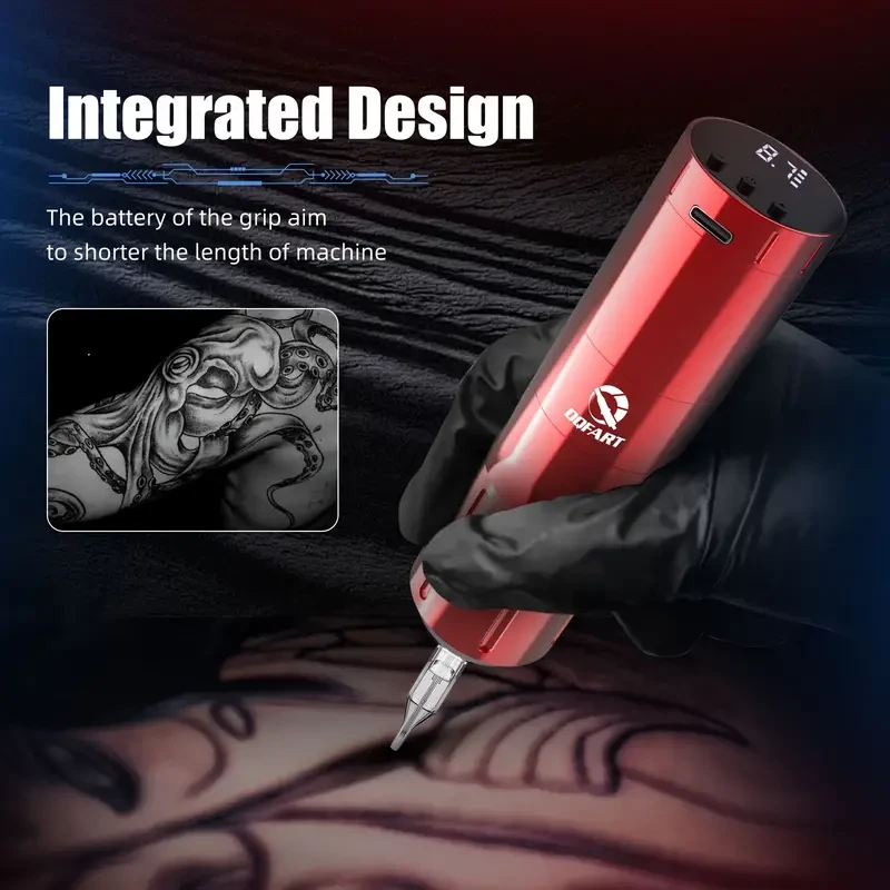 Complete Tattoo Kit with LED Screen: