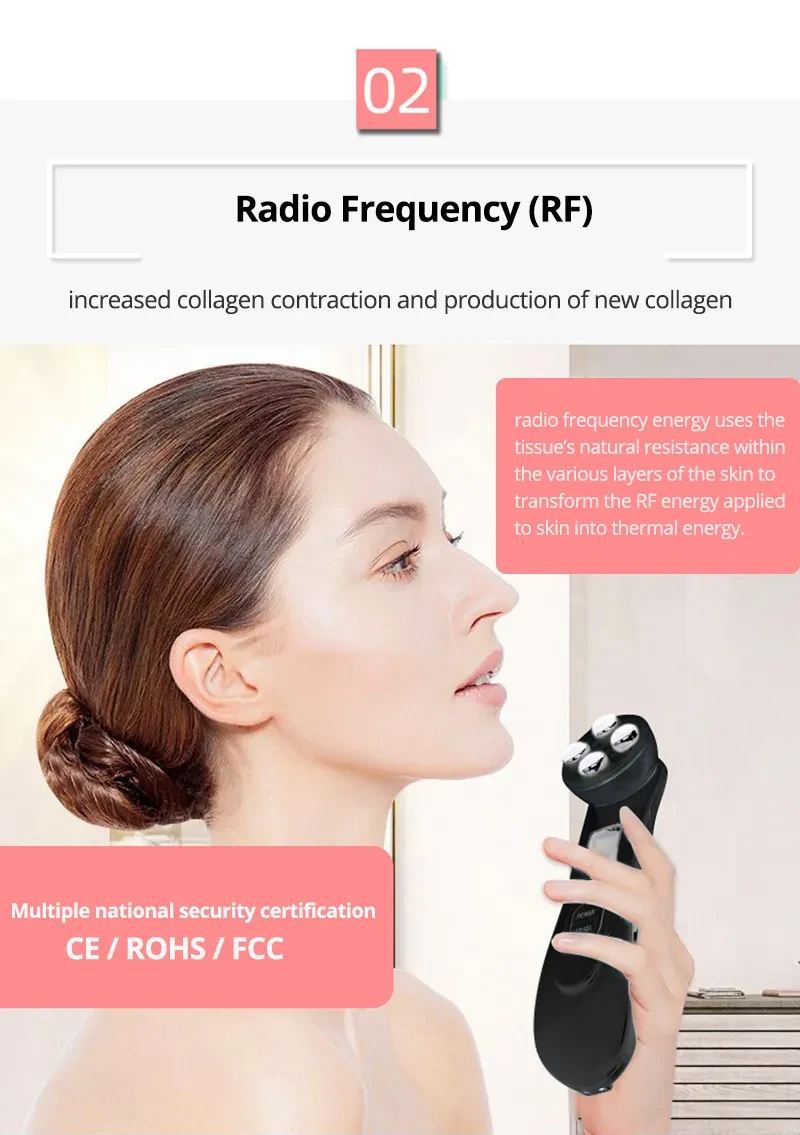Multifunctional skin rejuvenation care instrument qi