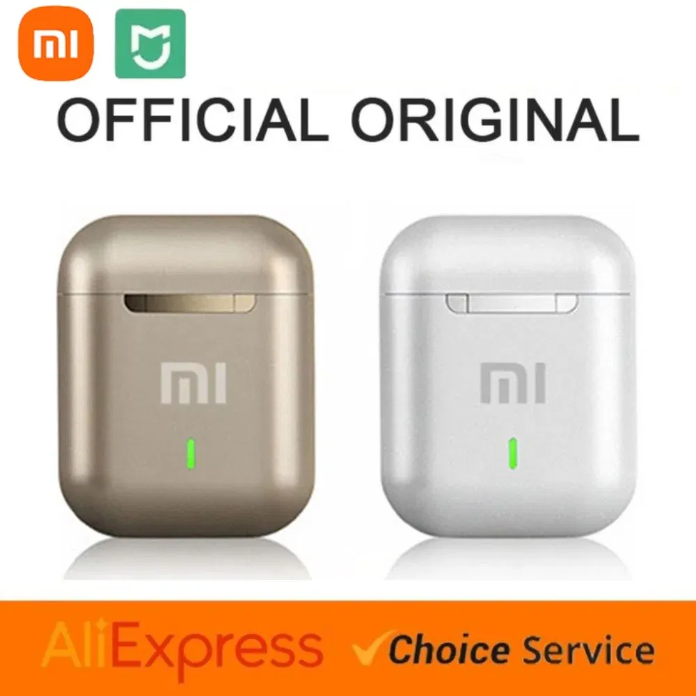 Color: Gold - Xiaomi J18 Wireless Bluetooth Headphones in-ear HiFI Stereo with Mic Bluetooth Touch Waterproof Noise Cancelling Multi-Earphones