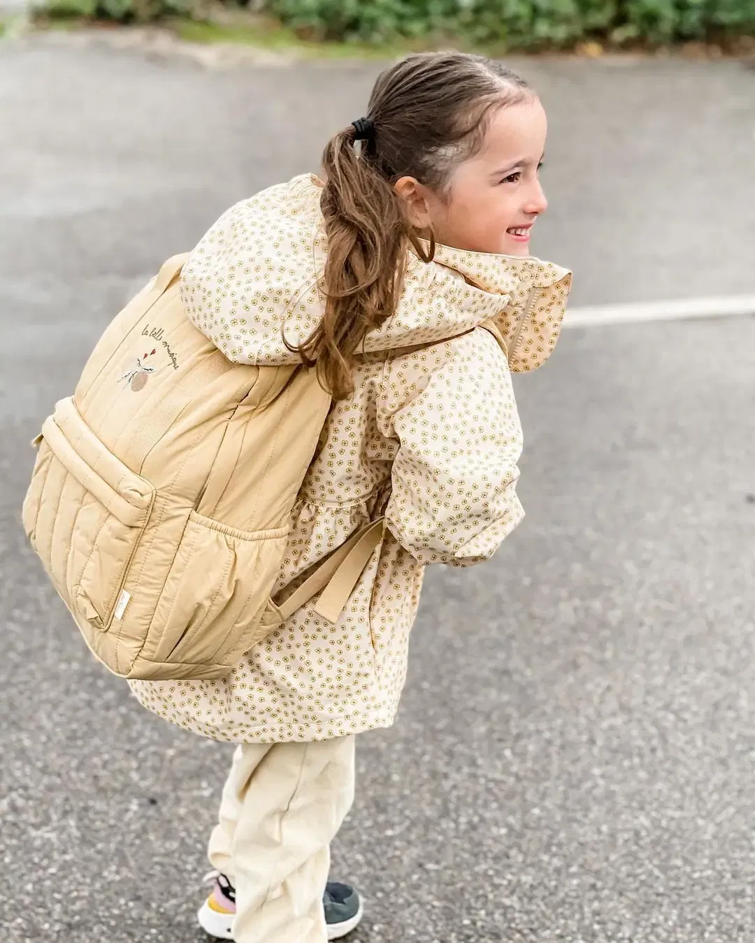 Color: Sky blue - KS Baby Backpack Kids Schoolbag Kindergarten Bags Brand Cherry Lemon Children's Boys Girls Mom Traveling Storage Bag Wholesale