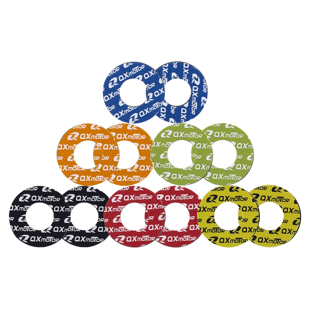 Color: Lavender - Motorcycle Handle Grips Donut For KTM HONDA KAWASAKI YAMAHA CRF YZ RM KLX Any Dirt Pit Bike Motocross Enduro Handlebar Grip
