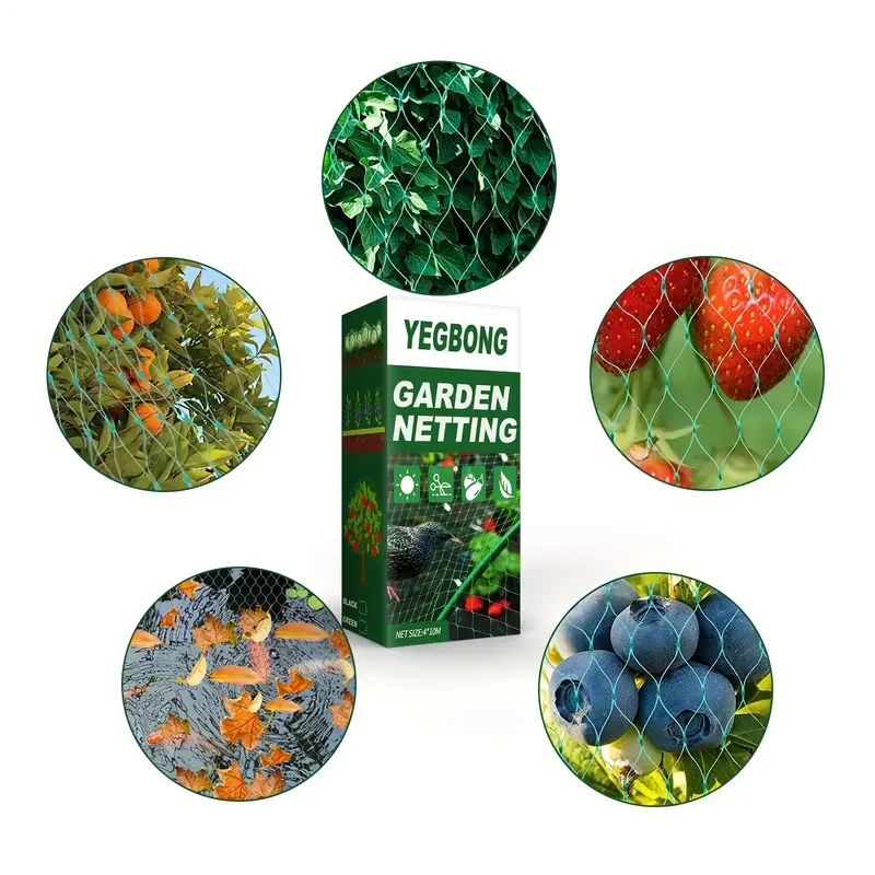 10x4m Garden Barrier Netting - Ultra Fine Mesh Plant Covers for Vegetable & Fruit Protection