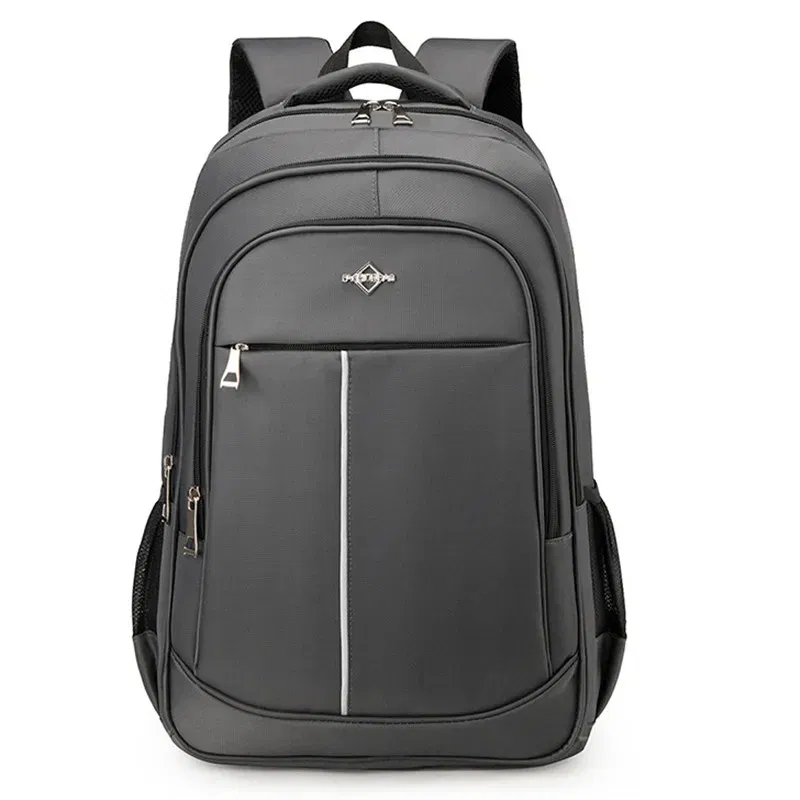 Color: GRAY - New Backpack Fashion Lightweight Laptop Backpack Large Capacity Leisure Travel Backpack Universal Student backpack
