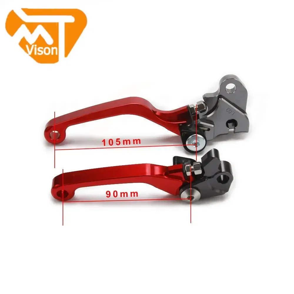 Color: Silver - Motorcycle CNC Brake Clutch Lever Handle For HONDA CRF150F CRF230F 2003-2019 CRF250F 2019-2022 CRF 150F 230F 250F